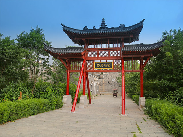 昭君故里纪念馆入口处 昭君博物院供图